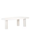 Table Bloomstone 235 cm-table-organique-blanche-galet-design-majdeltier5 Table Bloomstone - Une table blanche organique tripode