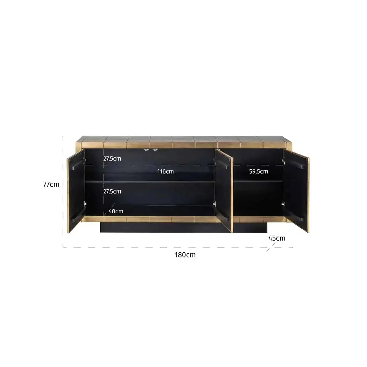 buffet collada- laiton brossé-brutaliste-majdeltier 3 buffet collada laiton brosse brutaliste majdeltier 3