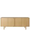 Buffet Chêne Clair Sirocco 4 Portes
