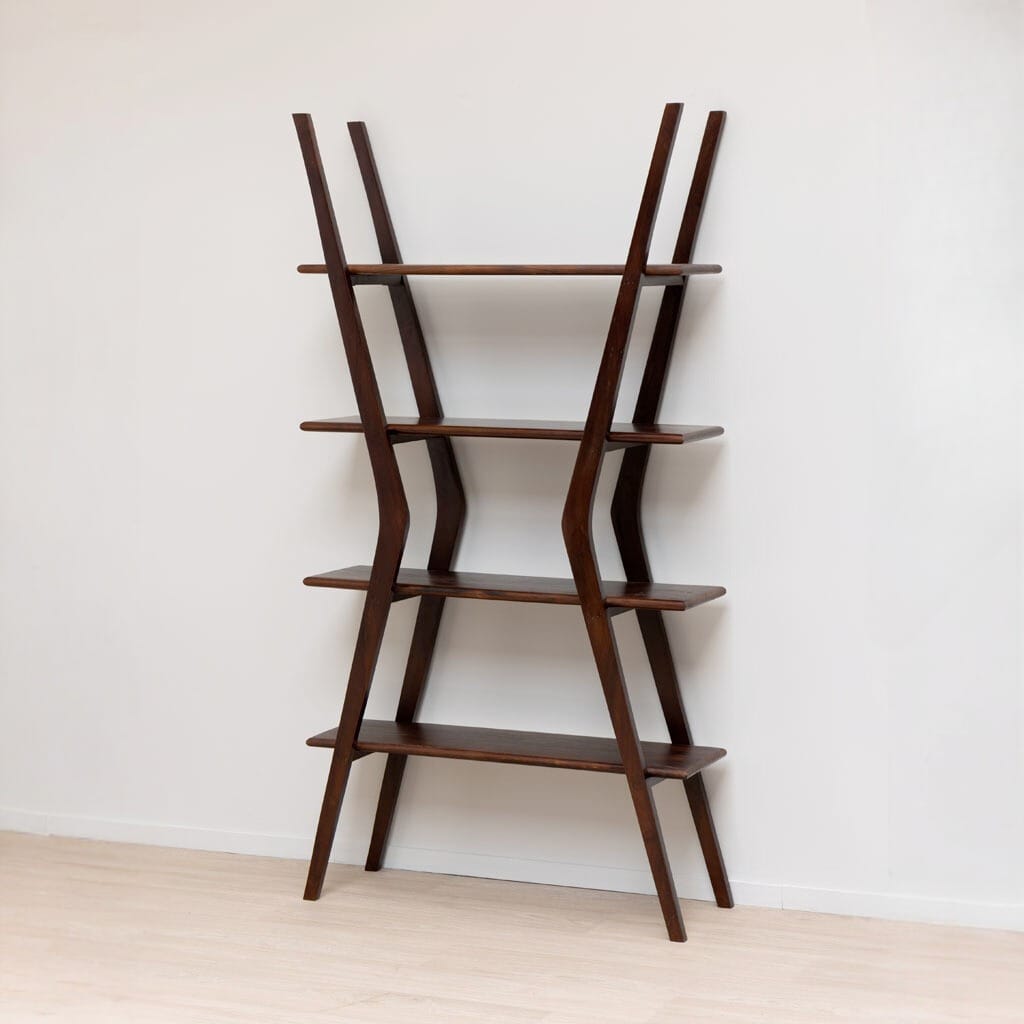 étagére soho-acacia massif-sablier- majdeltier etagere soho acacia massif sablier majdeltier