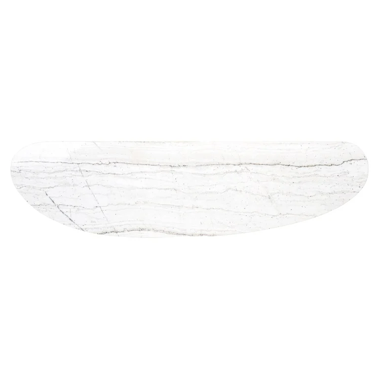 Console Trocadero Marbre Blanc-2 Console Trocadero Marbre Blanc 2