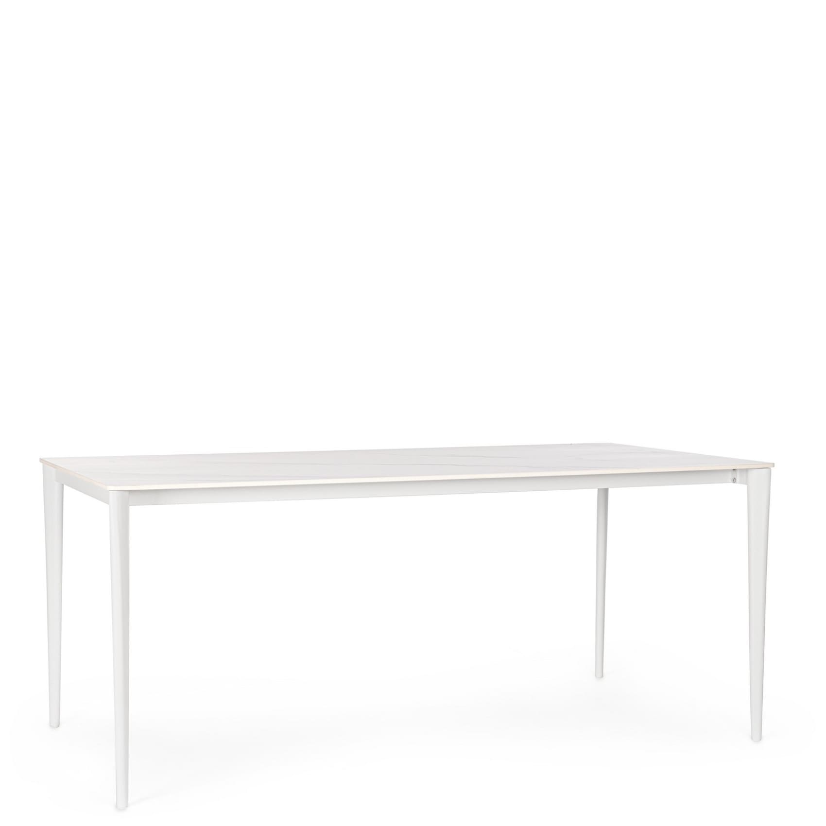Table Repas Céramique Thobias blanche 3 Table Repas Ceramique Thobias blanche 3