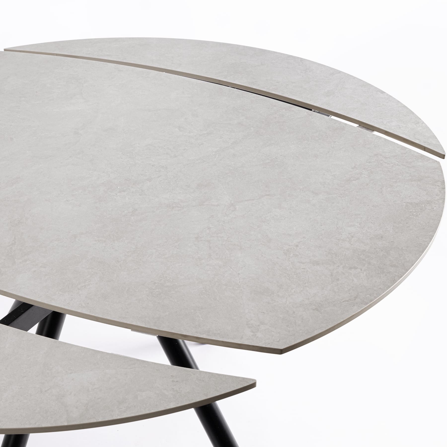 Table Ronde Ceramique Extensible Marla O135 majdeltier