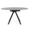 Table Ronde Ceramique Extensible marla gris majdeltier 1