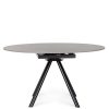 Table Ronde Céramique Extensible Marla - Une table ronde et compacte