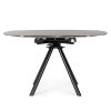 Table Ronde Ceramique Extensible marla gris majdeltier 4