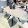 table ronde ceramique extensible