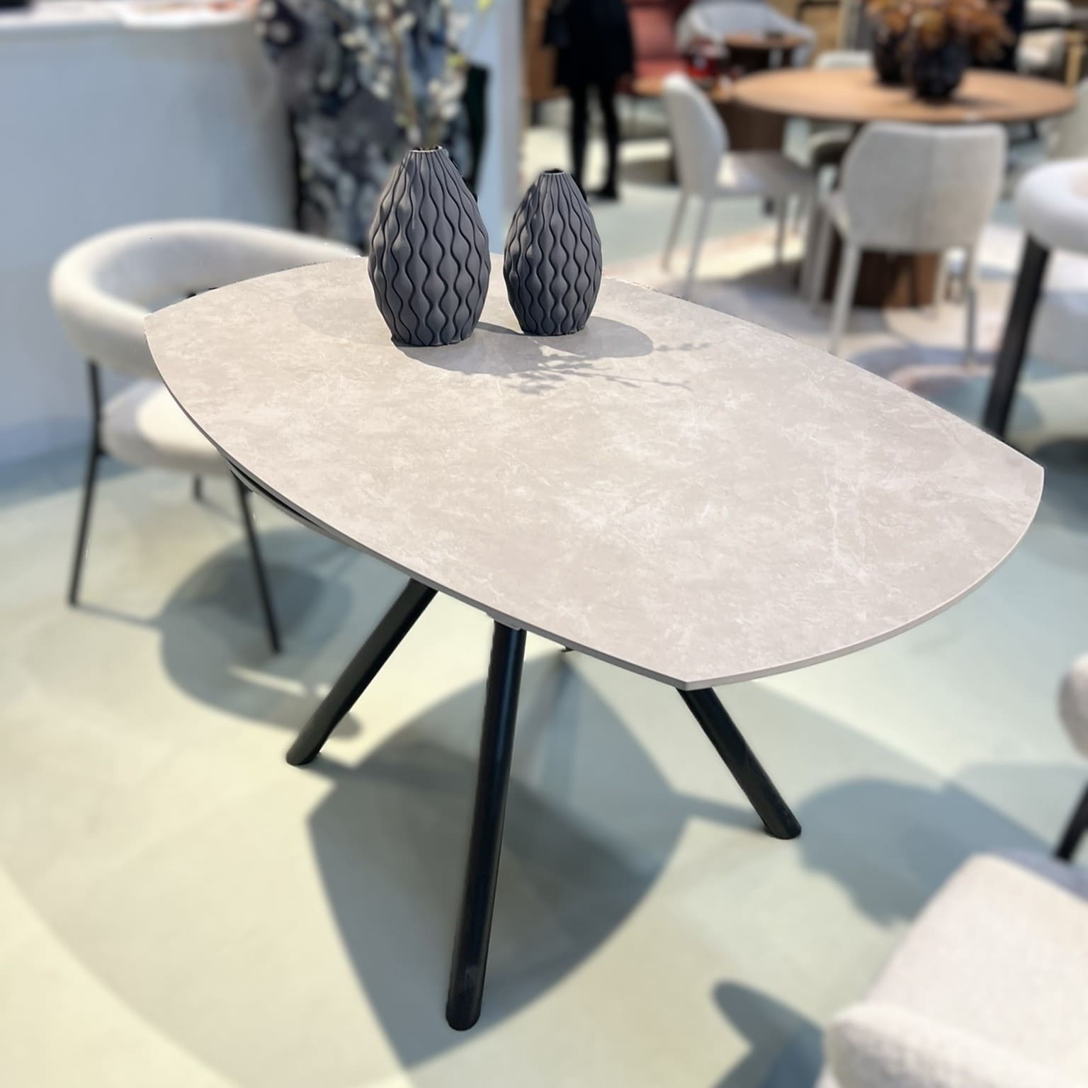 table ronde ceramique