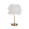 Lampe Plumes Blanches Lampe Plumes Blanches
