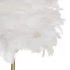 Lampe Plumes Blanches-3 Lampe Plumes Blanches 3