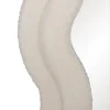 Miroir Dore Ondule Tissu boucle blanc 03