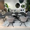 Table Carree Extensible En Ceramique Hector 140cm x 140cm majdeltier4