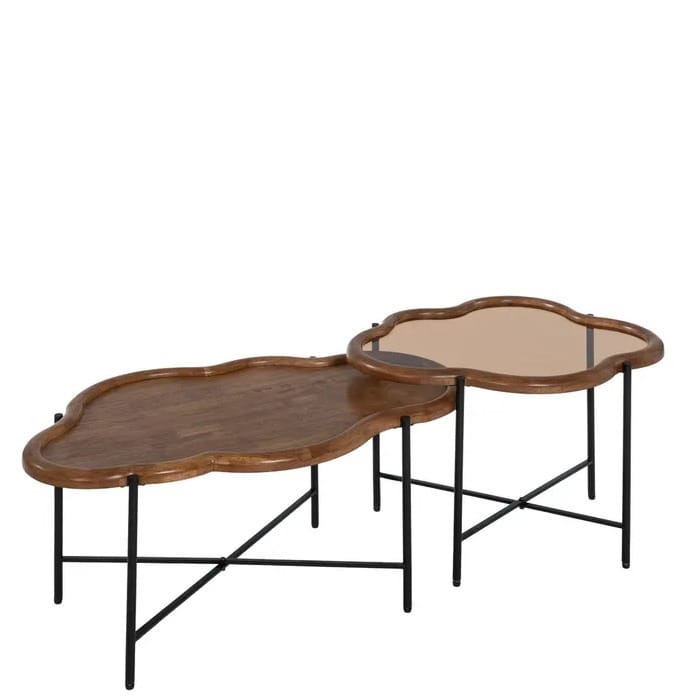 Tables basses gigognes organiques marla Tables Basses Gigognes Organiques Marla