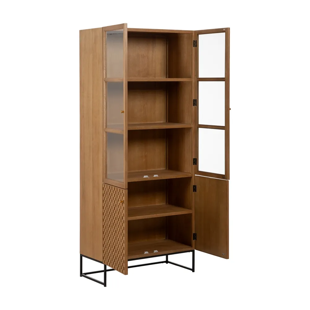 buffet-vitrine-marigni-frene-facade-damier-design-brutaliste-majdeltier-1 buffet vitrine marigni frene facade damier design brutaliste majdeltier 1