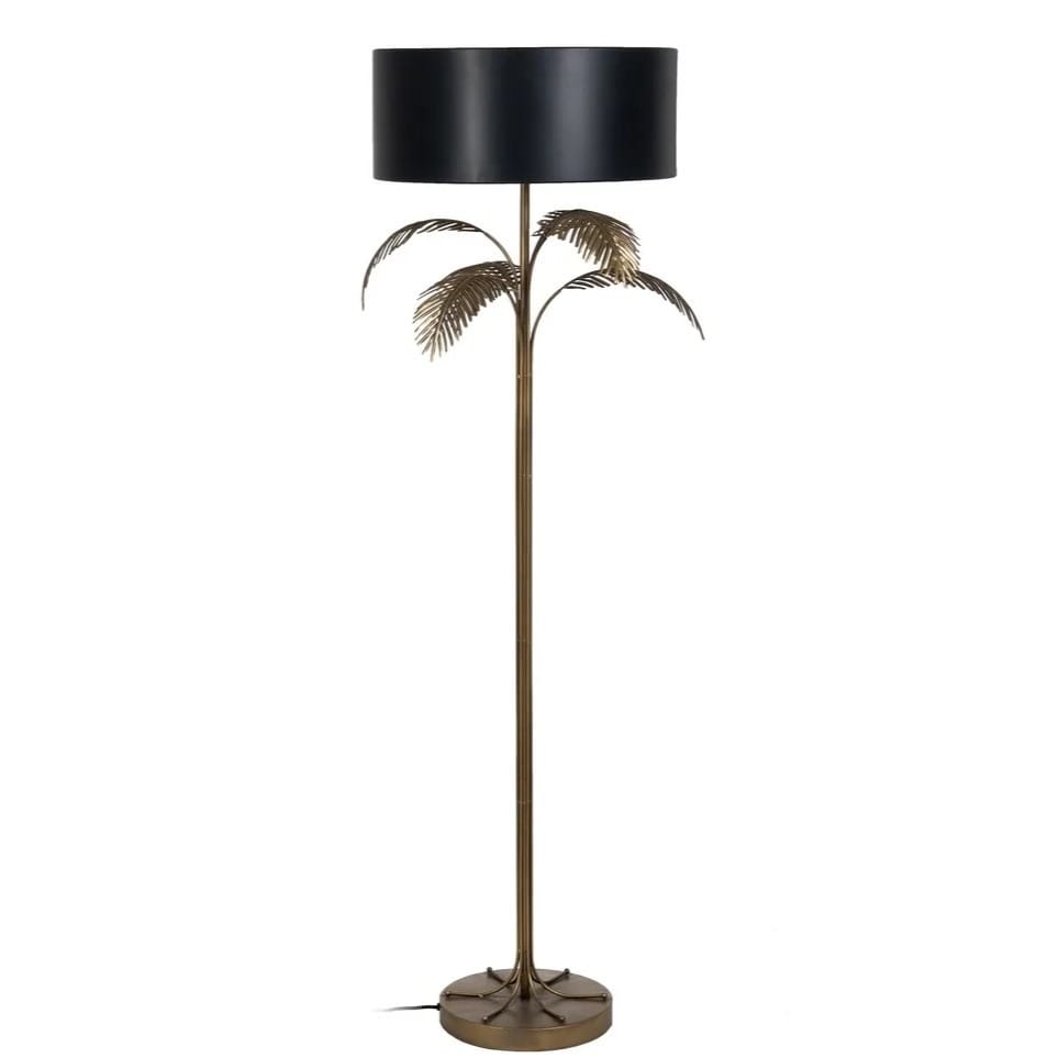 lampadaire Palmes-majdeltier Lampadaire Palmes Dorées