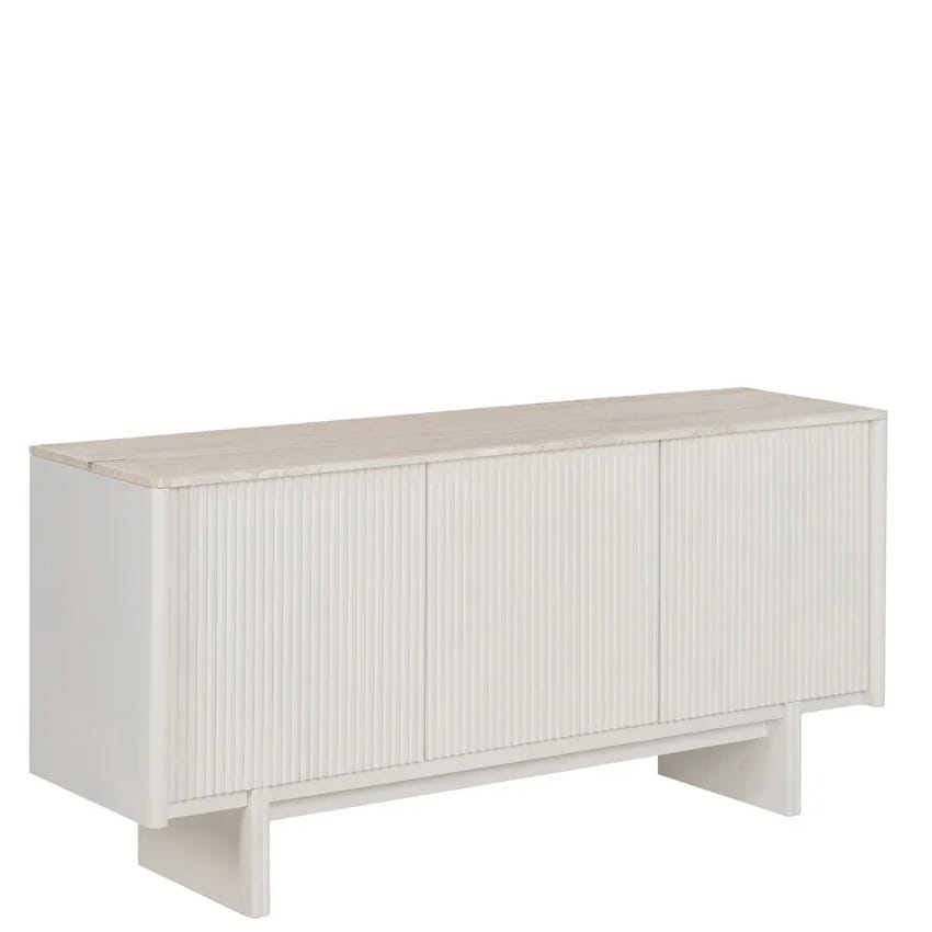 Buffet-Blanc-Plateau-Travertin-majdeltier-11 Buffet Blanc Plateau Travertin majdeltier 11
