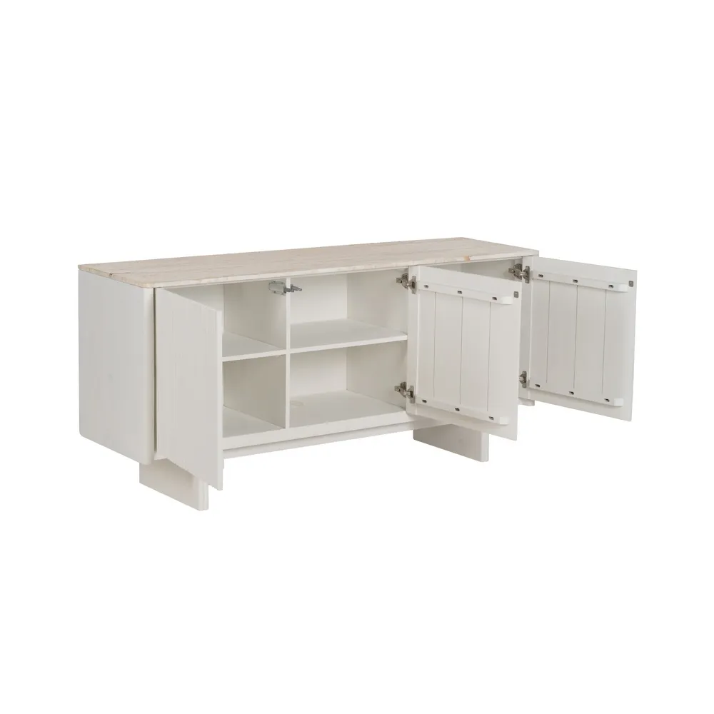 Buffet-Blanc-Plateau-Travertin-majdeltier-3 Buffet Blanc Plateau Travertin majdeltier 3