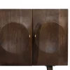 Buffet Circle-bois-massif-manguier-portes-sculptées-majdeltier-5 Buffet Circle bois massif manguier portes sculptees majdeltier 5