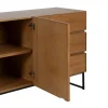 Buffet-Marigni-design-brutaliste-damier-tiroirs-160cm-majdeltier-frene-7 Buffet Marigni design brutaliste damier tiroirs 160cm majdeltier frene 7