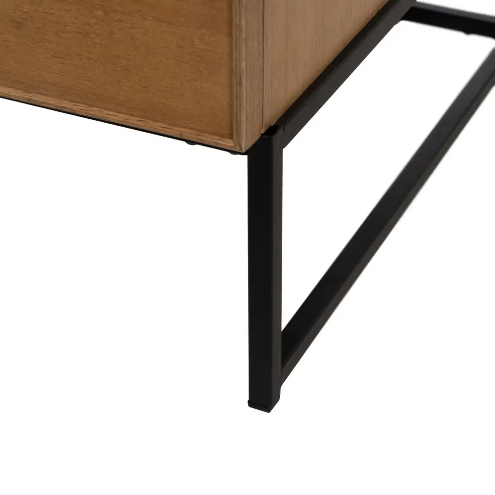 buffet armoire marigni frene facade damier design brutaliste majdeltier 11