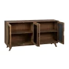 Buffet Bardy-manguier-massif-bois-naturel-retro-verre-teinté-noir-moderne-majdeltier-2 Buffet Bardy manguier massif bois naturel retro verre teinte noir moderne majdeltier 2