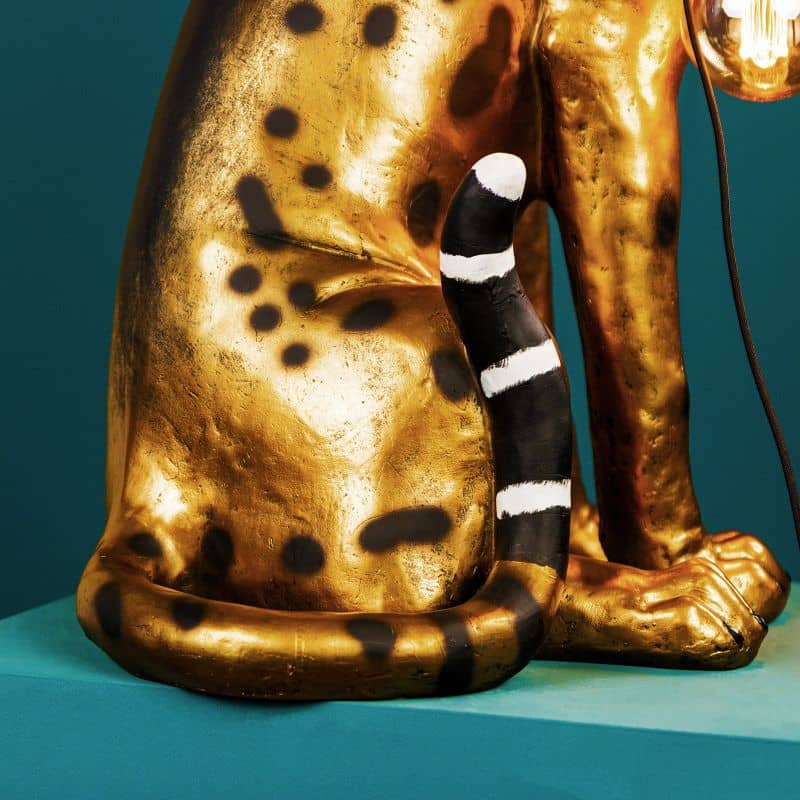 Grande Lampe Leopard noir et or-leopold-lampadaire-lampe de sol-majdeltier-4 Grande Lampe Leopard noir et or leopold lampadaire lampe de sol majdeltier 4