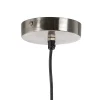 Suspension Originale Moderne En Métal Argenté-3 Suspension Originale Moderne En Metal Argente 3