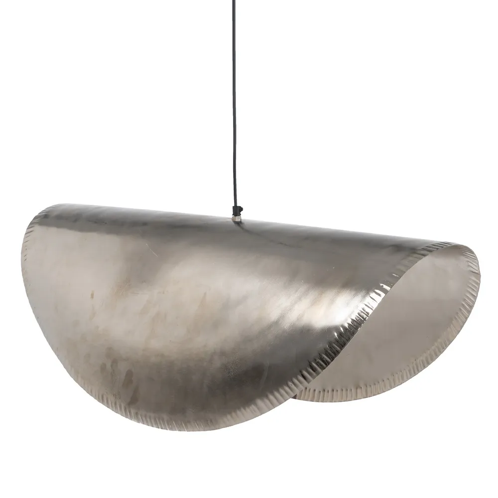 Suspension Originale Moderne En Métal Argenté Suspension Originale Moderne En Metal Argente
