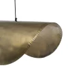 Suspension-Originale-Moderne-En-Métal-Doré-Patiné-majdeltier-courbé Suspension Originale Moderne En Metal Dore Patine majdeltier courbe