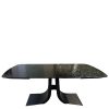 Table-Vogue-Verre-trempé-waterglass-extensible-verre-noir-effet-martelé-design-contemporain-reflets-7 (1) Table Vogue Extensible en verre trempé effet martelé