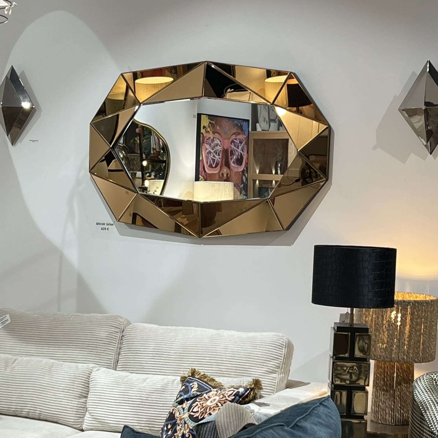 miroir-facettes-jaloe-majdeltier miroir facettes jaloe majdeltier