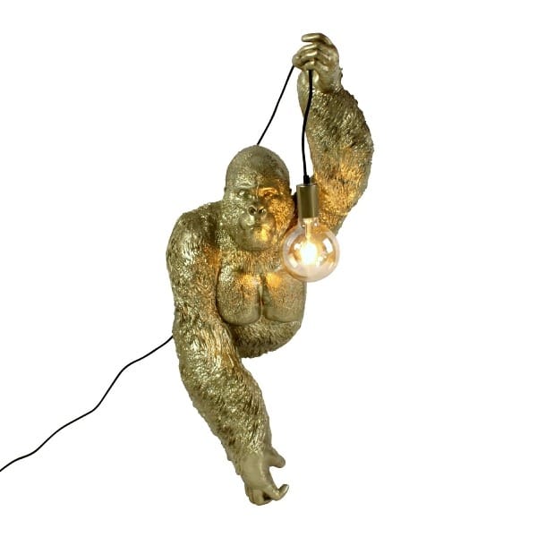 Grande Applique Murale Gorille Jungle Jack - Un Luminaire Sauvage et Audacieux