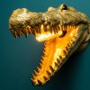 Applique Murale Crocodile Alberto Aligatore - werns Applique Murale Crocodile Alberto Aligatore werns