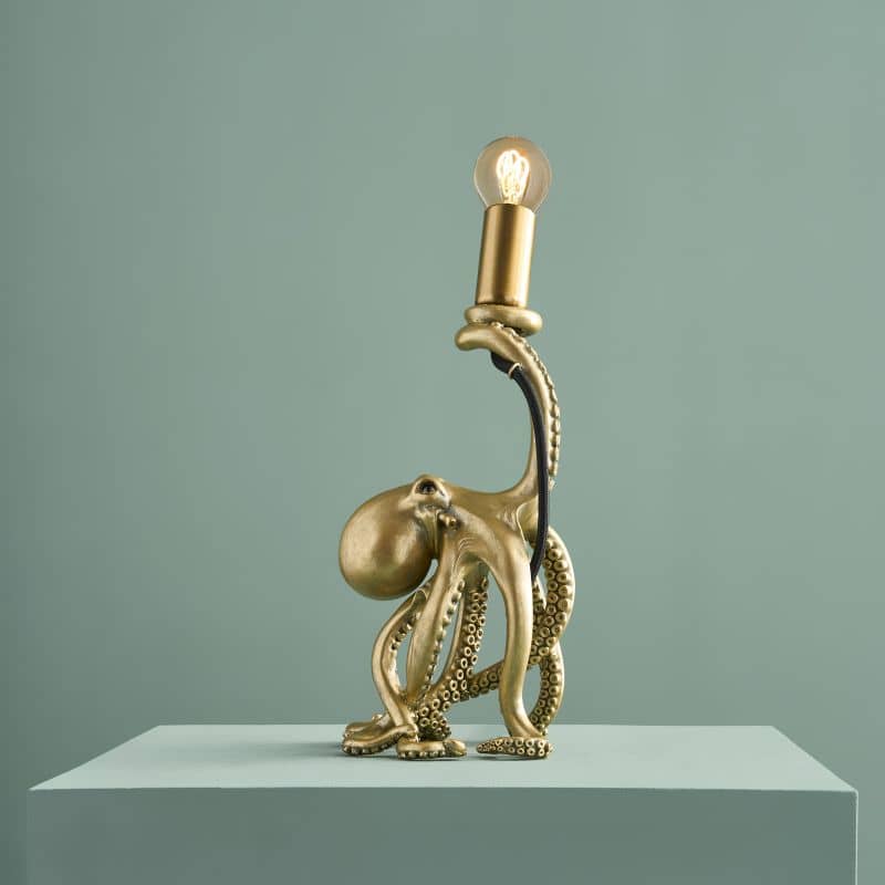 Lampe Poulpe Baby Otto Octopus Or - majdeltier Lampe Poulpe Baby Otto Octopus Or majdeltier