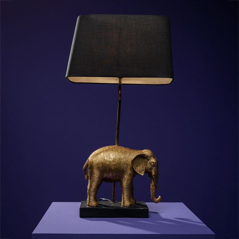 Lampe de table elephant Elmo - werns - majdeltier Lampe de table elephant Elmo werns majdeltier