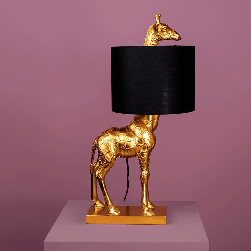 Lampe de Table Girafe Lucie - Élégance Sauvage et Design Animalier