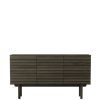 Petit Buffet Chene fume CASO 777 buffet scandinave 150cm Chene fume collection CASO 777 pieds droits ronds massif design designer Steffensen Wurtz majdeltier 6