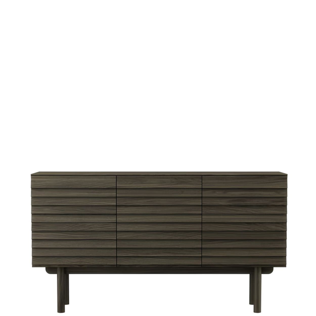 Petit Buffet Chene fume CASO 777 buffet scandinave 150cm Chene fume collection CASO 777 pieds droits ronds massif design designer Steffensen Wurtz majdeltier 6