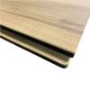 table-céramique-effet-bois- verre trempé-majdeltier-extensible plateau de table céramique sur verre trempé finition bois