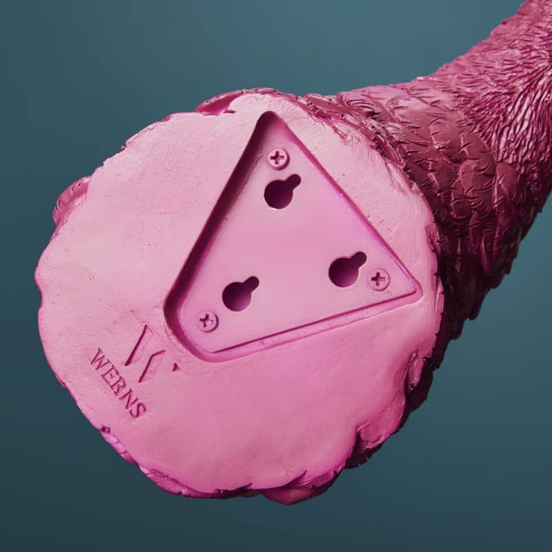Applique Murale Autruche Baby Franz Josef Magenta - WERNS-majdeltier-7 Applique Murale Autruche Baby Franz Josef Magenta – WERNS®
