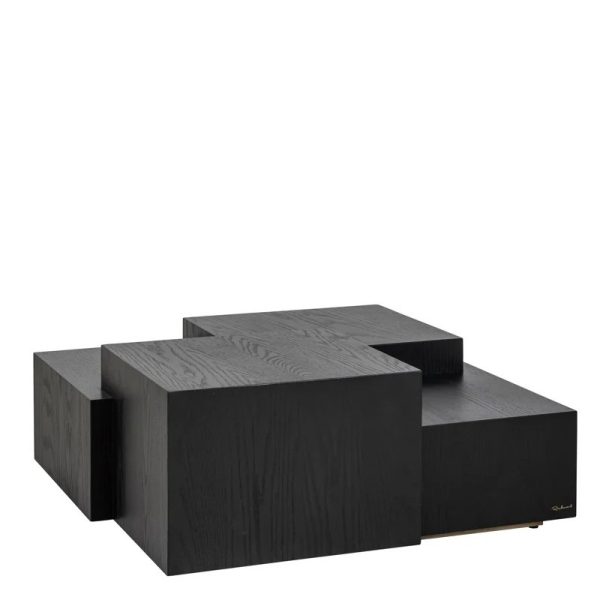 Table Basse Carrée Chêne Noir Lennox