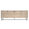 Buffet Chêne Embla 4 portes-1-m Buffet Chene Embla 4 portes 1 m