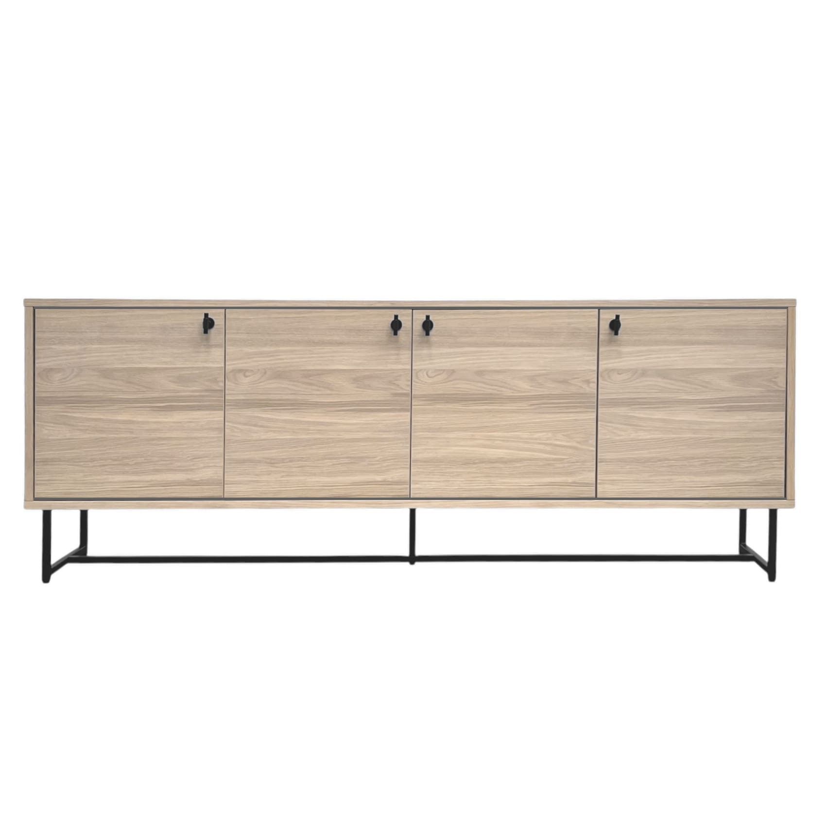 Buffet Chêne Embla 4 portes-1-m Buffet Chene Embla 4 portes 1 m