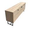 Buffet Chêne Embla 4 portes-2-m Buffet Chene Embla 4 portes 2 m
