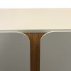 Buffet yoko-gris-taupe-4portes-majdeltier-7 Buffet Yoko 180 cm gris taupe, 4 portes. Design arrondi, teinte douce