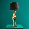 Lampe Cheval Wendy Or - WERNS-3- lampes animales Lampe Cheval Wendy Or - WERNS- cheval doré