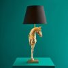 Lampe Cheval Wendy Or - WERNS-5-lampes animales Lampe Cheval Wendy Or - WERNS- cheval doré