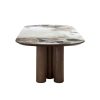 Table De Repas Ovale Langford Céramique 230 cm Table de repas Ovale Langford Céramique