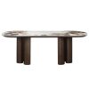 Table De Repas Ovale Langford Céramique 230 cm-3 Table de repas Ovale Langford Céramique