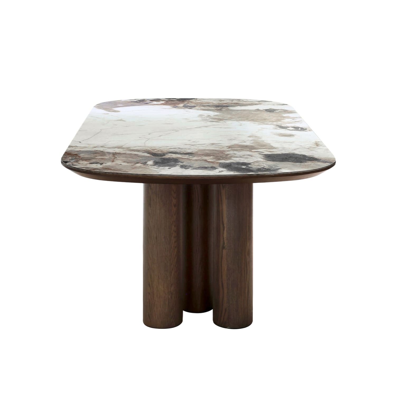 Table De Repas Ovale Langford Céramique 230 cm Table de repas Ovale Langford Céramique
